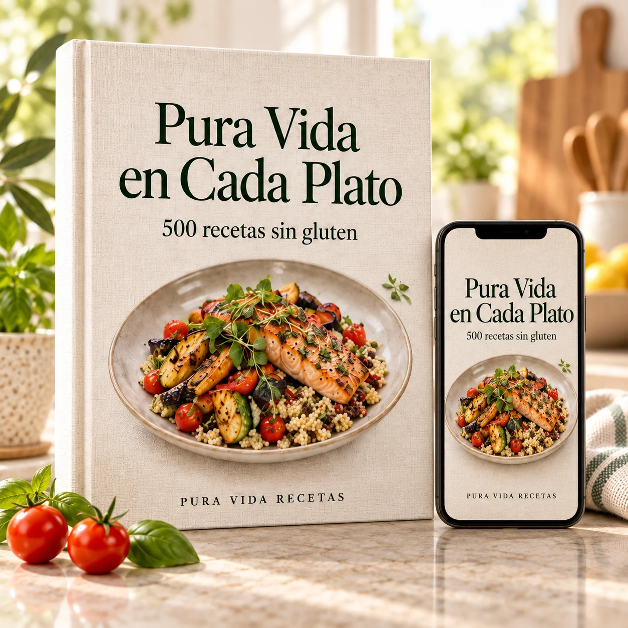 Pura Vida en Cada Plato — libro y acceso digital desde el celular